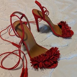 Red Tassel Heel